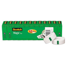 Load image into Gallery viewer, 810 Magic Invisible Tape, 3/4&quot; x 1000&quot; (Pack of 12)
