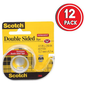 136 Double Sided Tape (Pack of 12)
