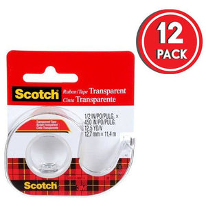 144-ESF Transparent Tape (Pack of 12)